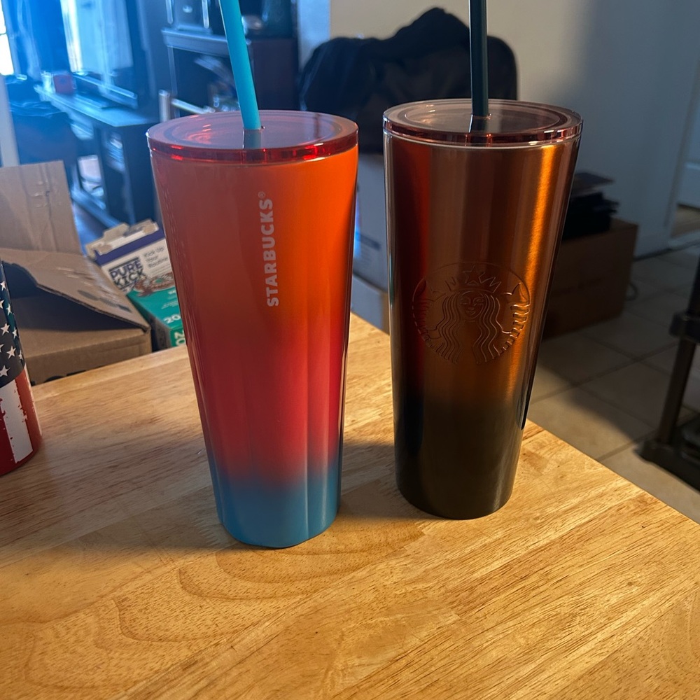 Starbucks tumblers
